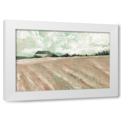 A Moment Before the Day White Modern Wood Framed Art Print by Kamdon Kreations