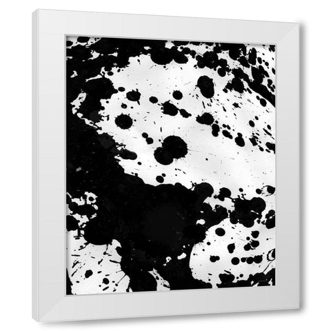 Butterfly Effect I White Modern Wood Framed Art Print by Kamdon Kreations