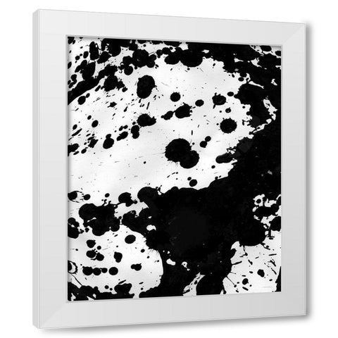 Butterfly Effect II White Modern Wood Framed Art Print by Kamdon Kreations