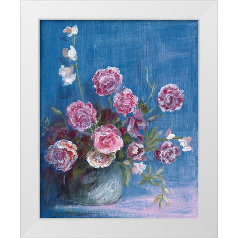 Darling-Stand Tall White Modern Wood Framed Art Print by Kamdon Kreations