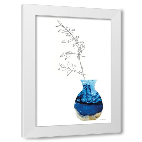My Daughters Ceramic Project White Modern Wood Framed Art Print by Kamdon Kreations
