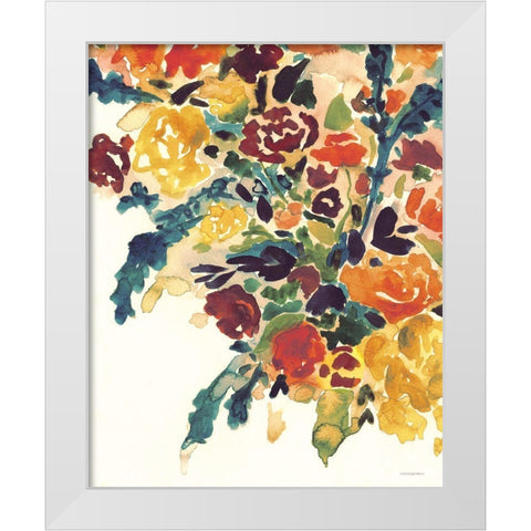 In an Instant    White Modern Wood Framed Art Print by Kamdon Kreations