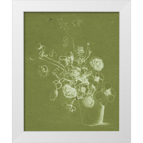 Err on the Side of Simple White Modern Wood Framed Art Print by Kamdon Kreations