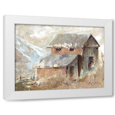 Sunrise to Sunset White Modern Wood Framed Art Print by Talent, Kelley