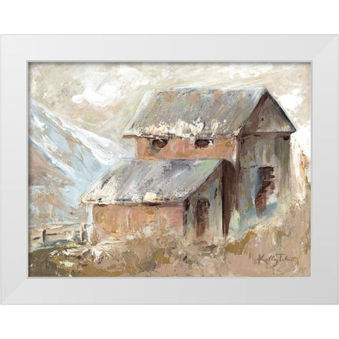 Sunrise to Sunset White Modern Wood Framed Art Print by Talent, Kelley