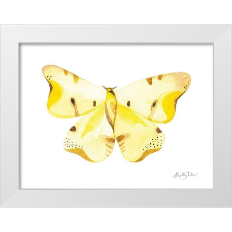 Take Flight II White Modern Wood Framed Art Print by Talent, Kelley