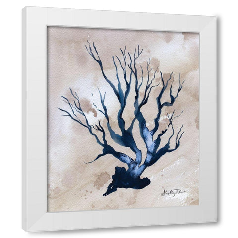 Oceans Reef I White Modern Wood Framed Art Print by Talent, Kelley