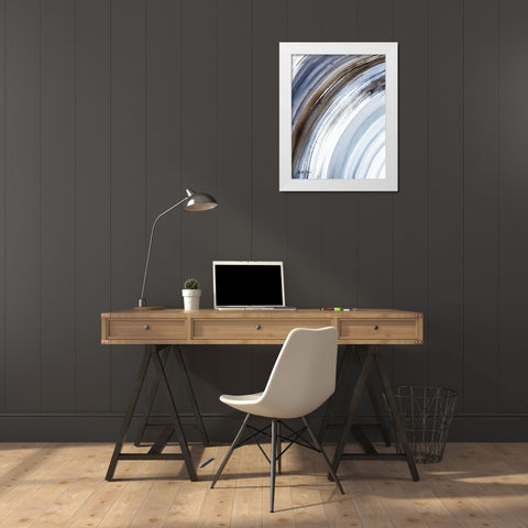 Rainy Day Treasure White Modern Wood Framed Art Print by Talent, Kelley