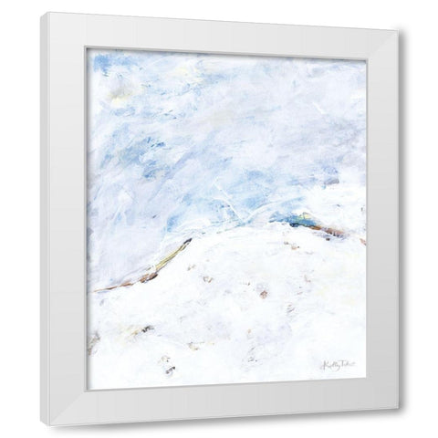 Ocean Vibes II White Modern Wood Framed Art Print by Talent, Kelley