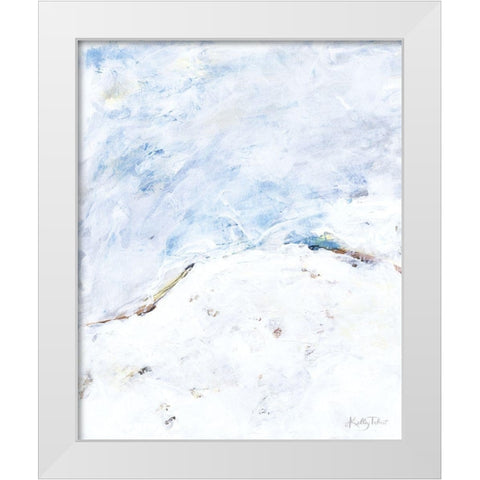 Ocean Vibes II White Modern Wood Framed Art Print by Talent, Kelley