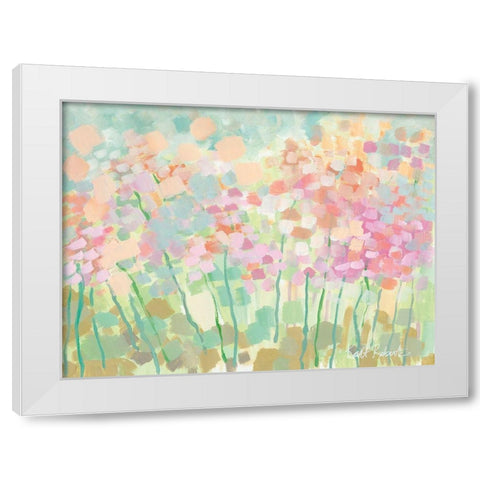 Growing Things II White Modern Wood Framed Art Print by Roberts, Kait