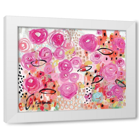 Sweet and Sour    White Modern Wood Framed Art Print by Roberts, Kait