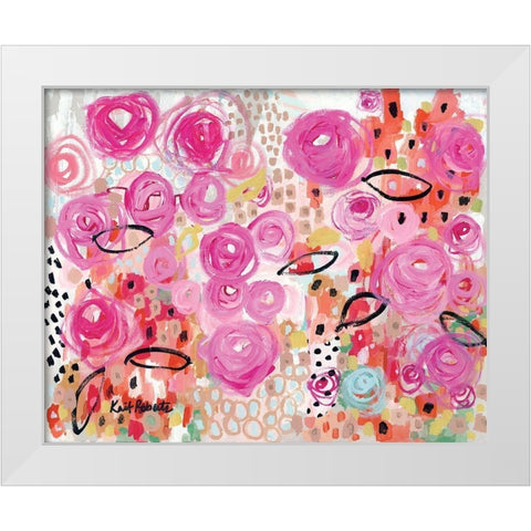 Sweet and Sour    White Modern Wood Framed Art Print by Roberts, Kait