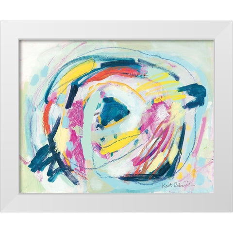 Our Nest White Modern Wood Framed Art Print by Roberts, Kait