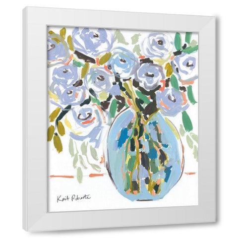 Love and Everything in Between White Modern Wood Framed Art Print by Roberts, Kait