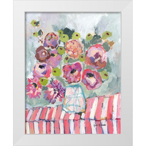 They Cant Order Me to Stop Dreaming White Modern Wood Framed Art Print by Roberts, Kait