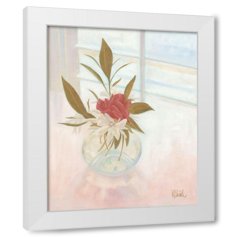 Early Morning Light White Modern Wood Framed Art Print by Sherrill, Kate