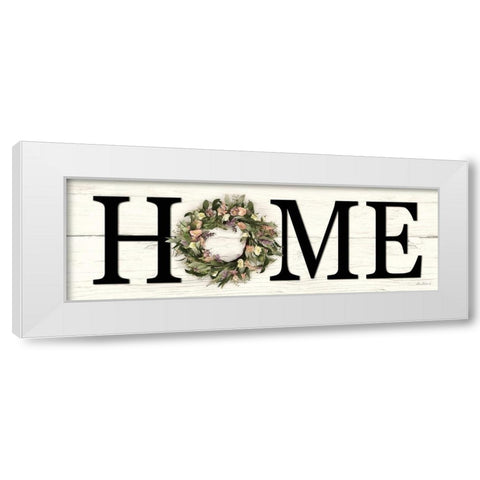 Summer Home White Modern Wood Framed Art Print by Deiter, Lori