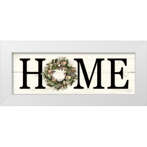Summer Home White Modern Wood Framed Art Print by Deiter, Lori
