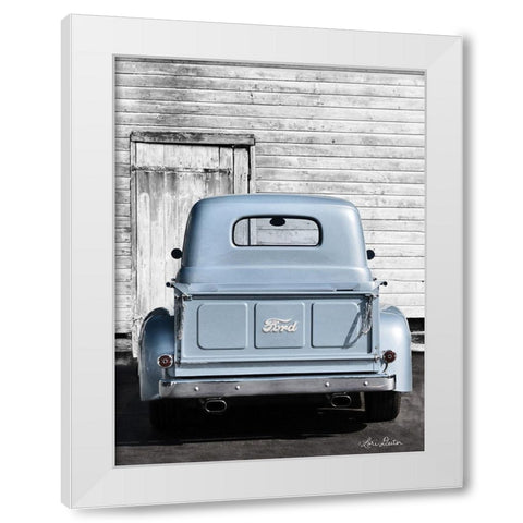 Get a Ford White Modern Wood Framed Art Print by Deiter, Lori