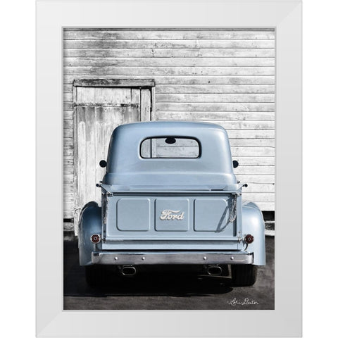 Get a Ford White Modern Wood Framed Art Print by Deiter, Lori