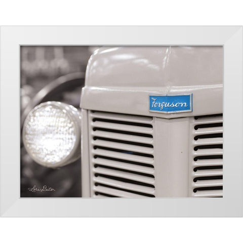 Massey-Ferguson II White Modern Wood Framed Art Print by Deiter, Lori