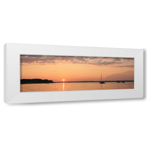 The Perfect Ending   White Modern Wood Framed Art Print by Deiter, Lori