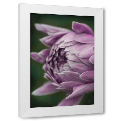 Open Your Heart White Modern Wood Framed Art Print by Deiter, Lori