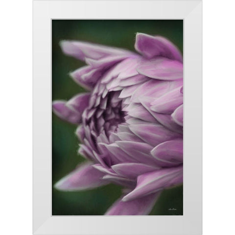 Open Your Heart White Modern Wood Framed Art Print by Deiter, Lori