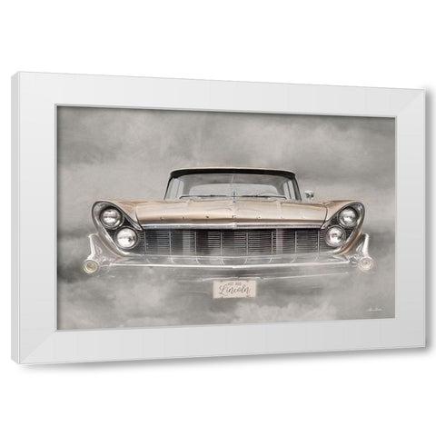 Hot Rod Lincoln White Modern Wood Framed Art Print by Deiter, Lori