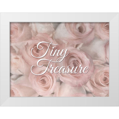 Tiny Treasure    White Modern Wood Framed Art Print by Deiter, Lori