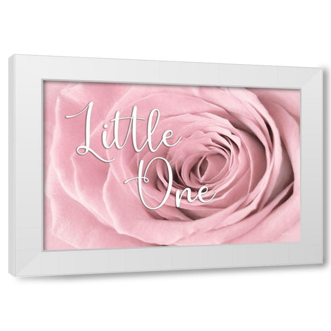 Little One    White Modern Wood Framed Art Print by Deiter, Lori
