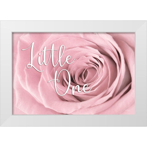 Little One    White Modern Wood Framed Art Print by Deiter, Lori