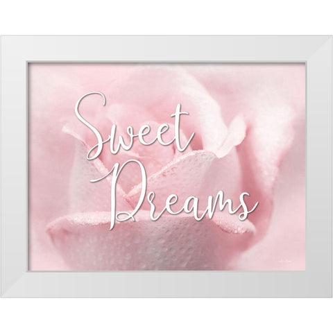Sweet Dreams White Modern Wood Framed Art Print by Deiter, Lori