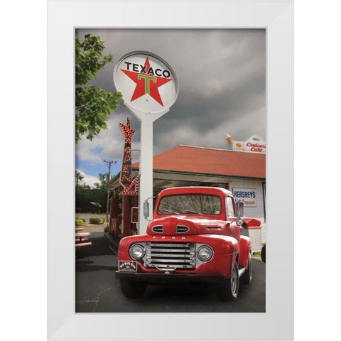 Old Guys Rule White Modern Wood Framed Art Print by Deiter, Lori