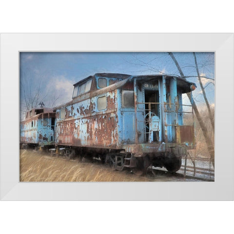 The Dalmatia Run White Modern Wood Framed Art Print by Deiter, Lori