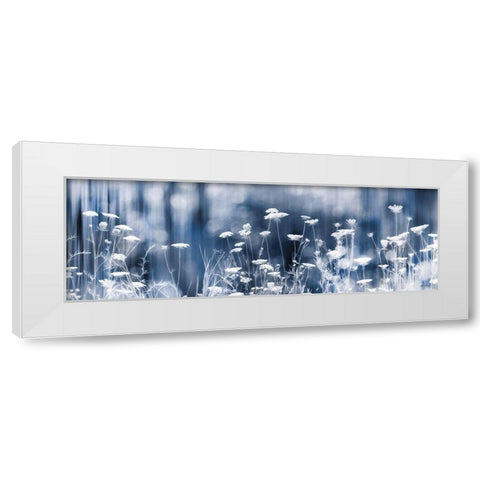 Summer Dreams White Modern Wood Framed Art Print by Deiter, Lori