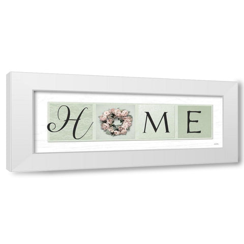 Sageblush Home White Modern Wood Framed Art Print by Deiter, Lori