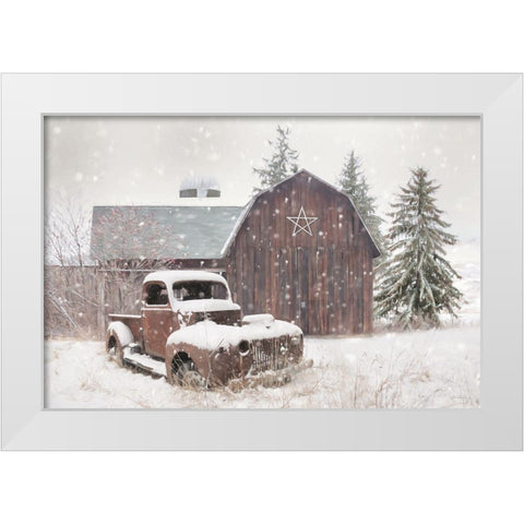 Youth is a Gift White Modern Wood Framed Art Print by Deiter, Lori