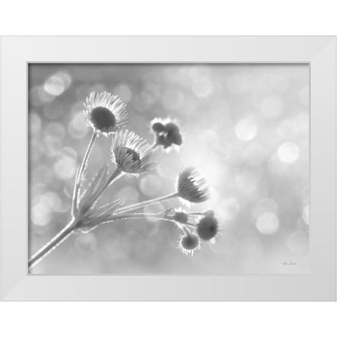 Wild Flowers I White Modern Wood Framed Art Print by Deiter, Lori