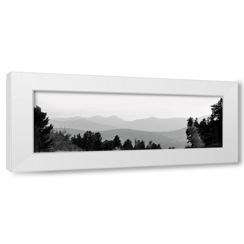 Arapaho National Forest   White Modern Wood Framed Art Print by Deiter, Lori