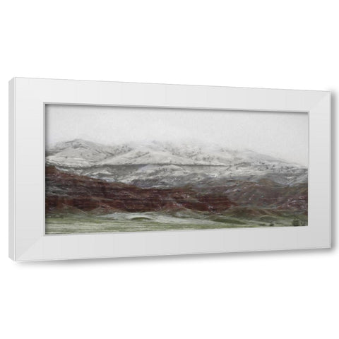 Hills of Wyoming I  White Modern Wood Framed Art Print by Deiter, Lori