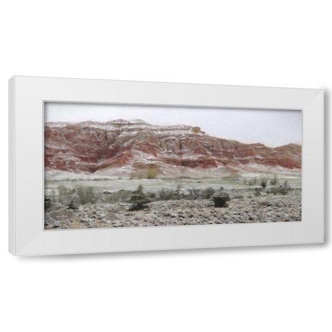 Hills of Wyoming II  White Modern Wood Framed Art Print by Deiter, Lori