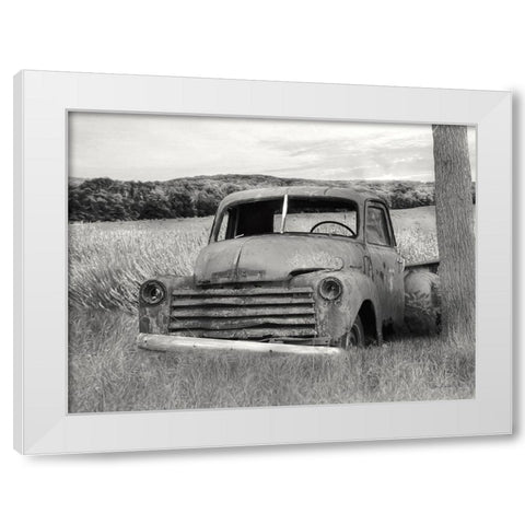 Rustic Charm II White Modern Wood Framed Art Print by Deiter, Lori