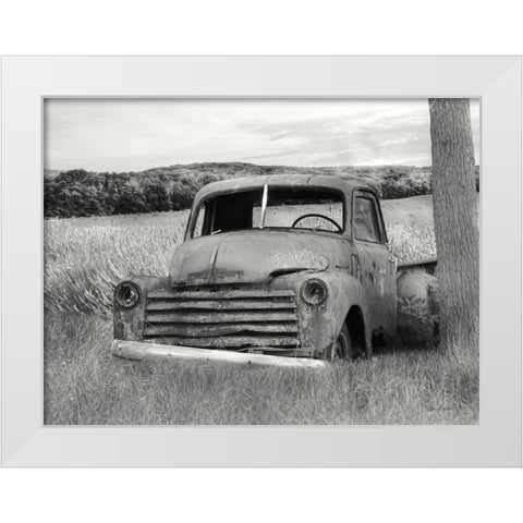 Rustic Charm II White Modern Wood Framed Art Print by Deiter, Lori