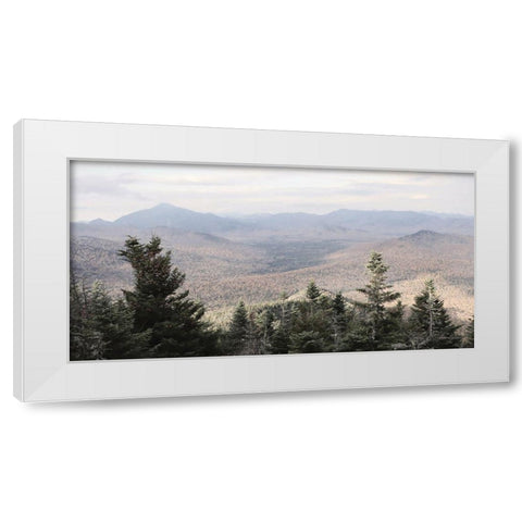 Adirondack Mountains 1 White Modern Wood Framed Art Print by Deiter, Lori