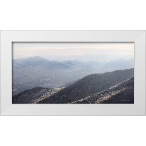 Adirondack Mountains 2 White Modern Wood Framed Art Print by Deiter, Lori