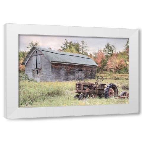 Another Year Older White Modern Wood Framed Art Print by Deiter, Lori