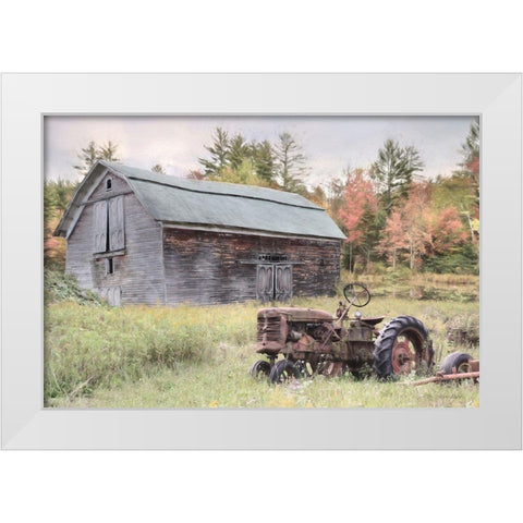 Another Year Older White Modern Wood Framed Art Print by Deiter, Lori