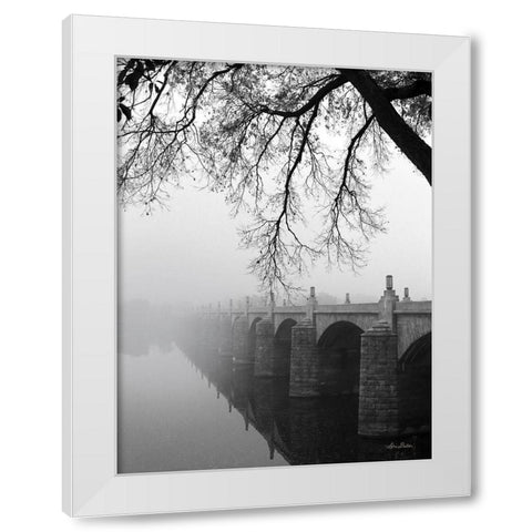 Market Street White Modern Wood Framed Art Print by Deiter, Lori